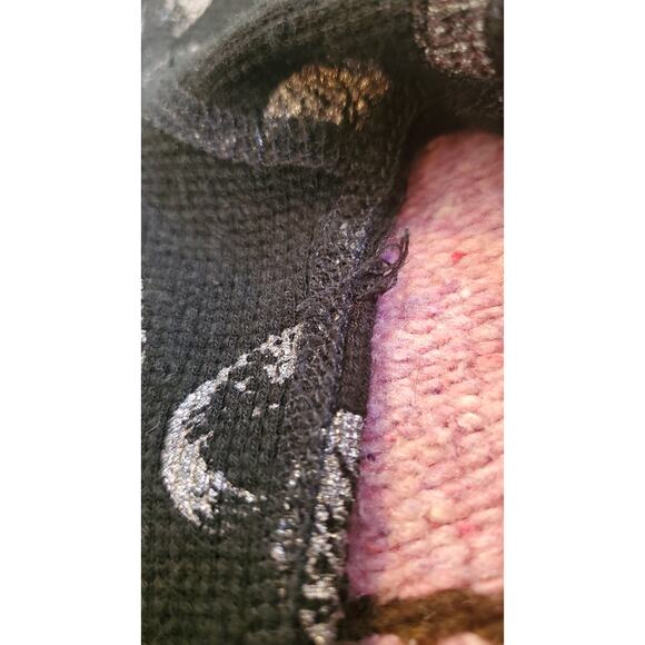 Rare Y2K Vintage Juicy Monogram Diamond Ring Black Hoodie M Zip-Up - Picture 2 of 9